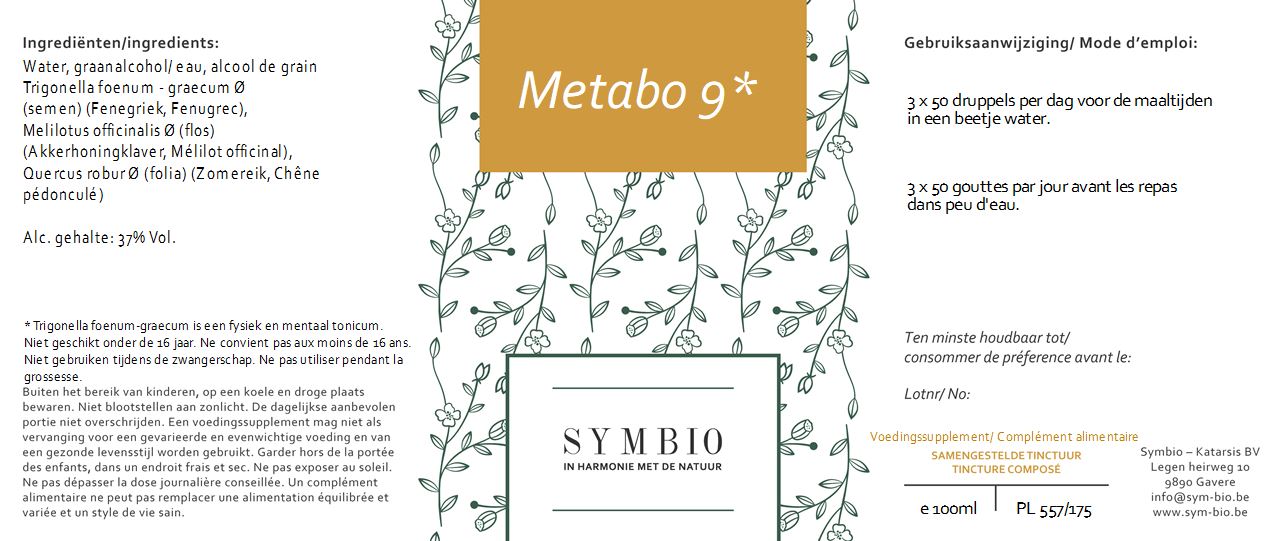 Metabo 9 - Symbio