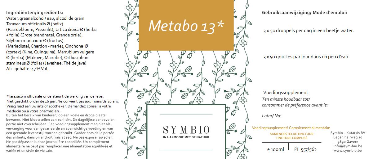 Metabo 13 - Symbio